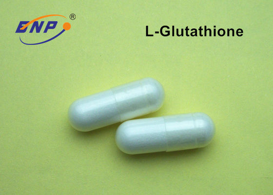 Ergänzen weiches Soem Gel GSH aktive weiße Kapsel des Glutathions-500mg