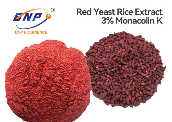 Citrinin-extrahiert freier roter Hefe-Reis 3% Monacolin- K rotes Pulver pharmazeutischer Grad-Monascus
