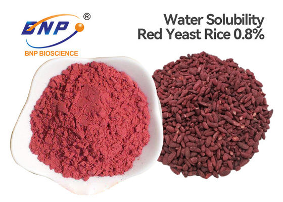 0.8% Monacolin-K Organic Red Rice Yeast Supplement Food Additive