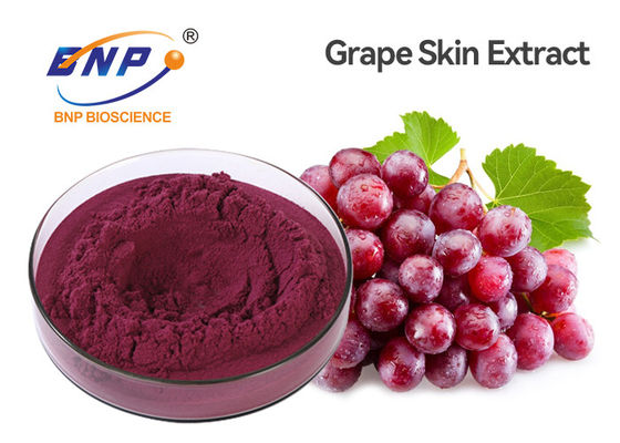 Resveratrol 1% HPLC Trauben-Frucht-Samen extrahieren rotes Vitis- Viniferapulver