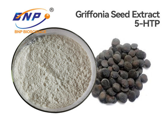 98% 5-Hydroxytryptophan pulverisieren Griffonia-Samen-Auszug 5-HTP verbessern Schlaf