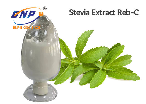 Weißer Stevia-Blatt-Auszug pulverisieren Test-Lebensmittel-Zusatzstoffe HPLC RD 95%
