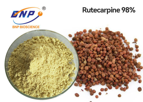Natürlicher Auszug Ergänzungen Evodia Rutaecarpa HPLC Rutaecarpine Rutecarpine 98%